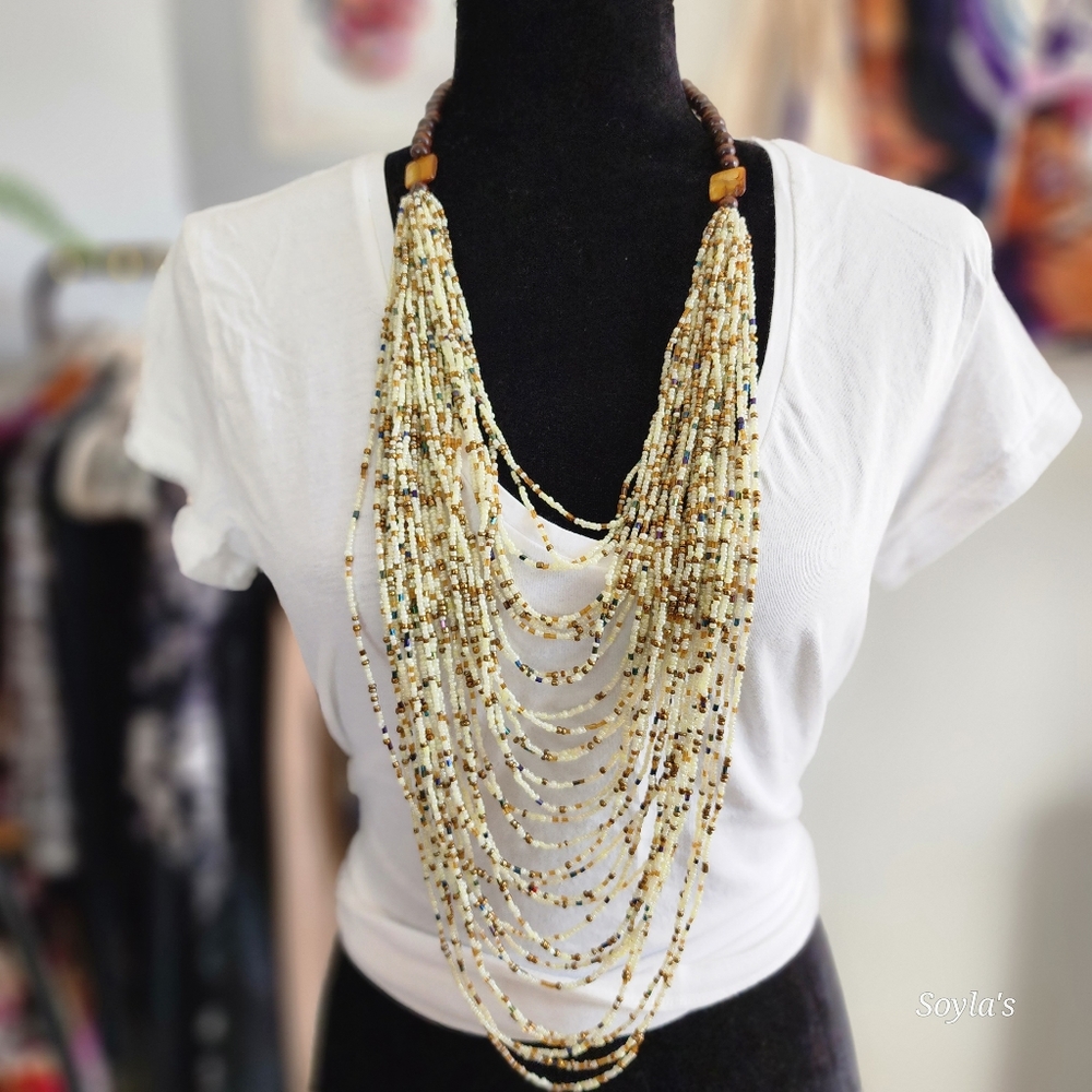 Bead Statement Necklace